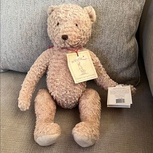 Bunnies by The Bay Classic Beige Teddy Bear With Jointed Legs